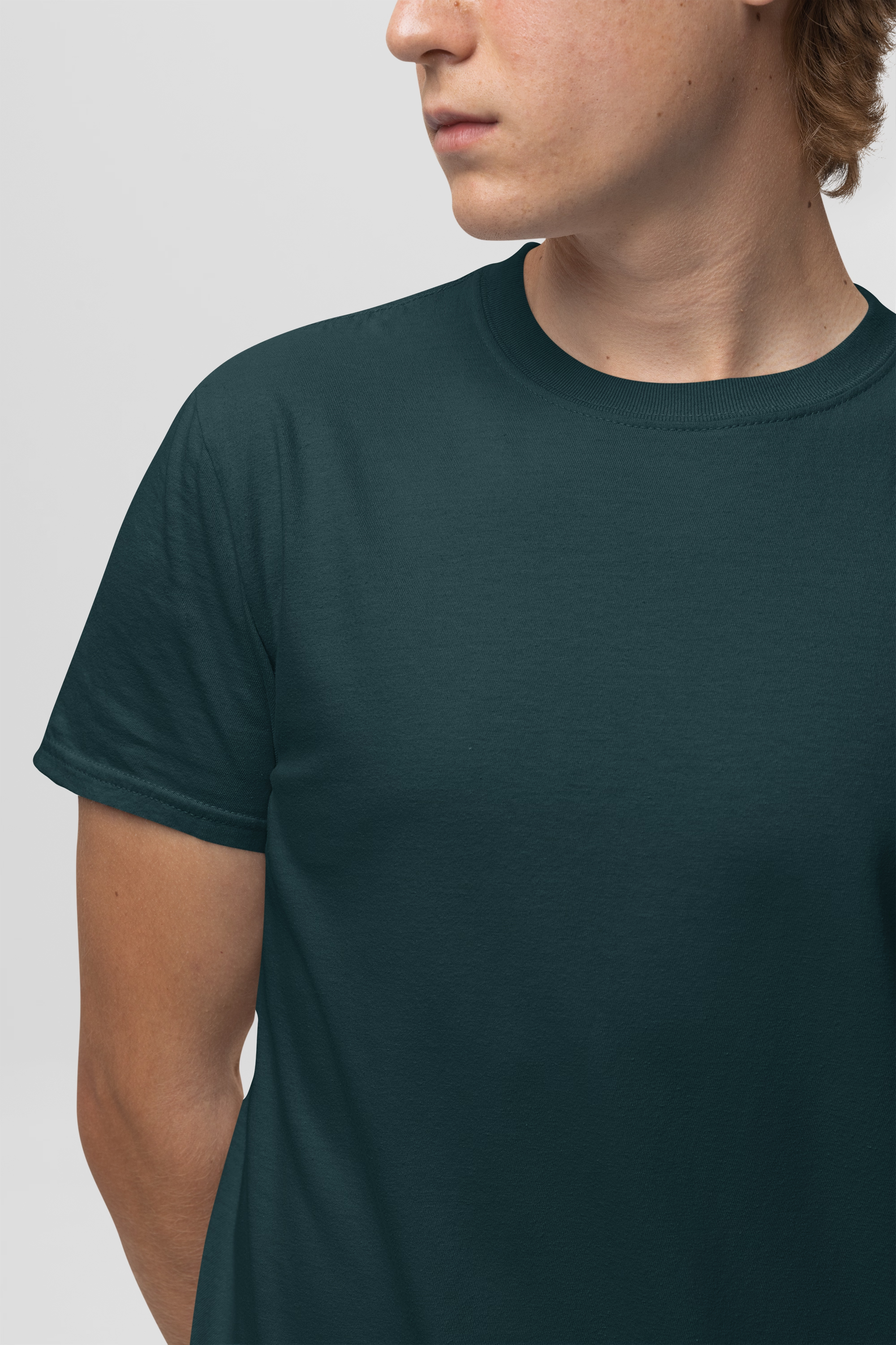 The Essential Bottle Green Tee