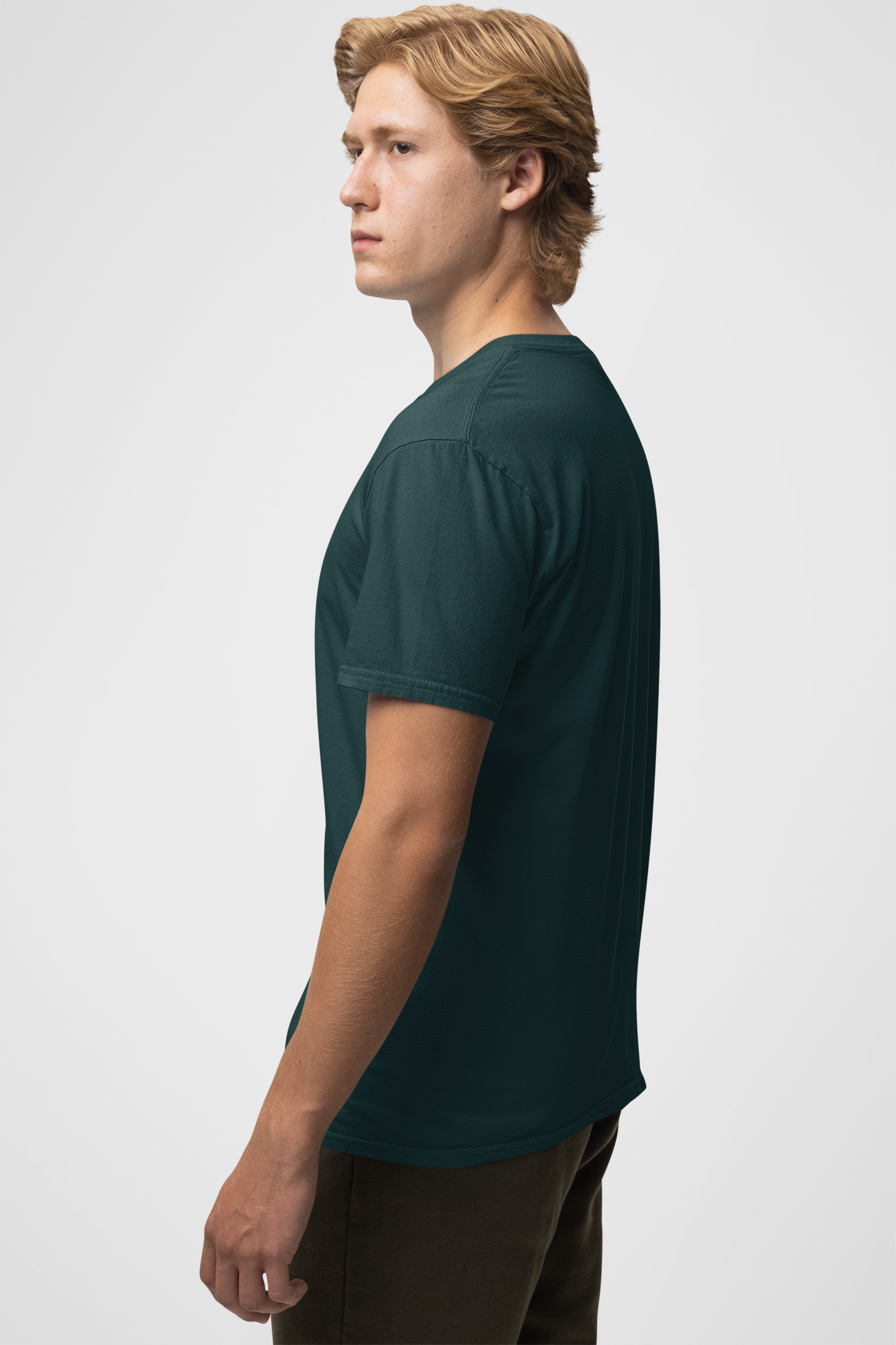The Essential Bottle Green Tee