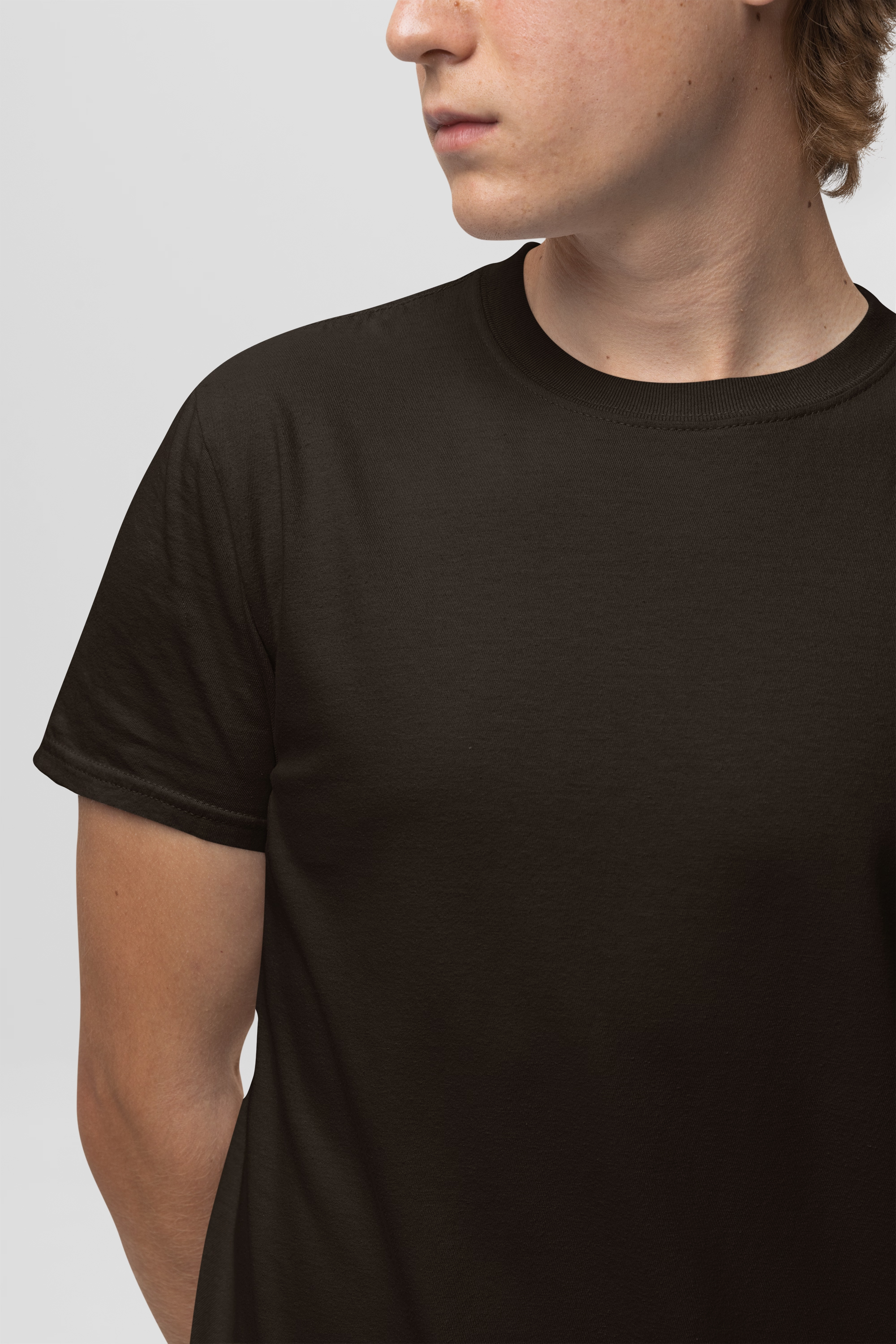 The Essential Dark Brown Tee