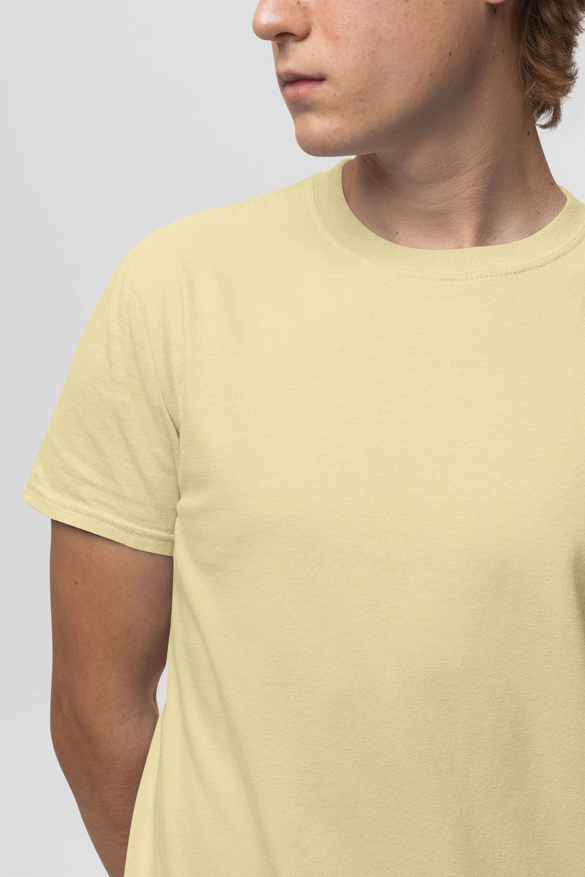 The Essential Light Yellow Tee