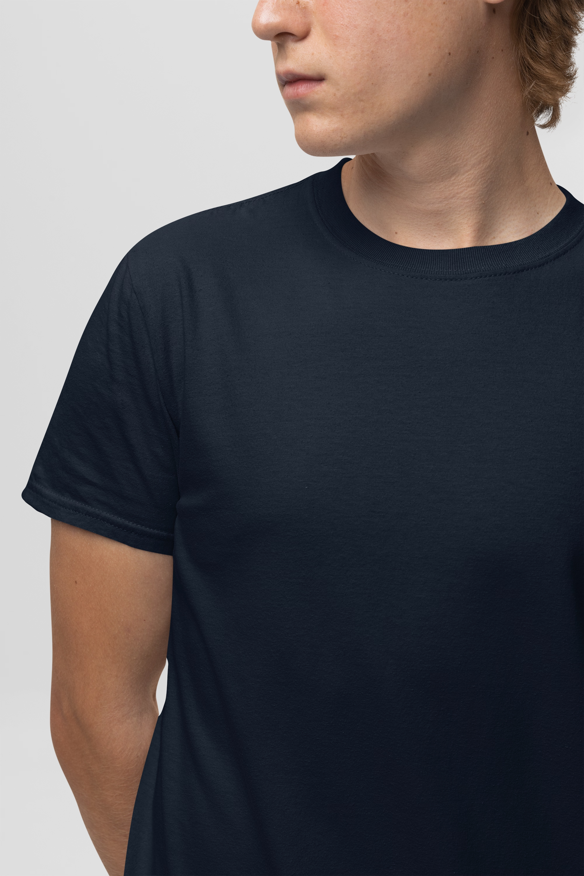 The Essential Navy Blue Tee