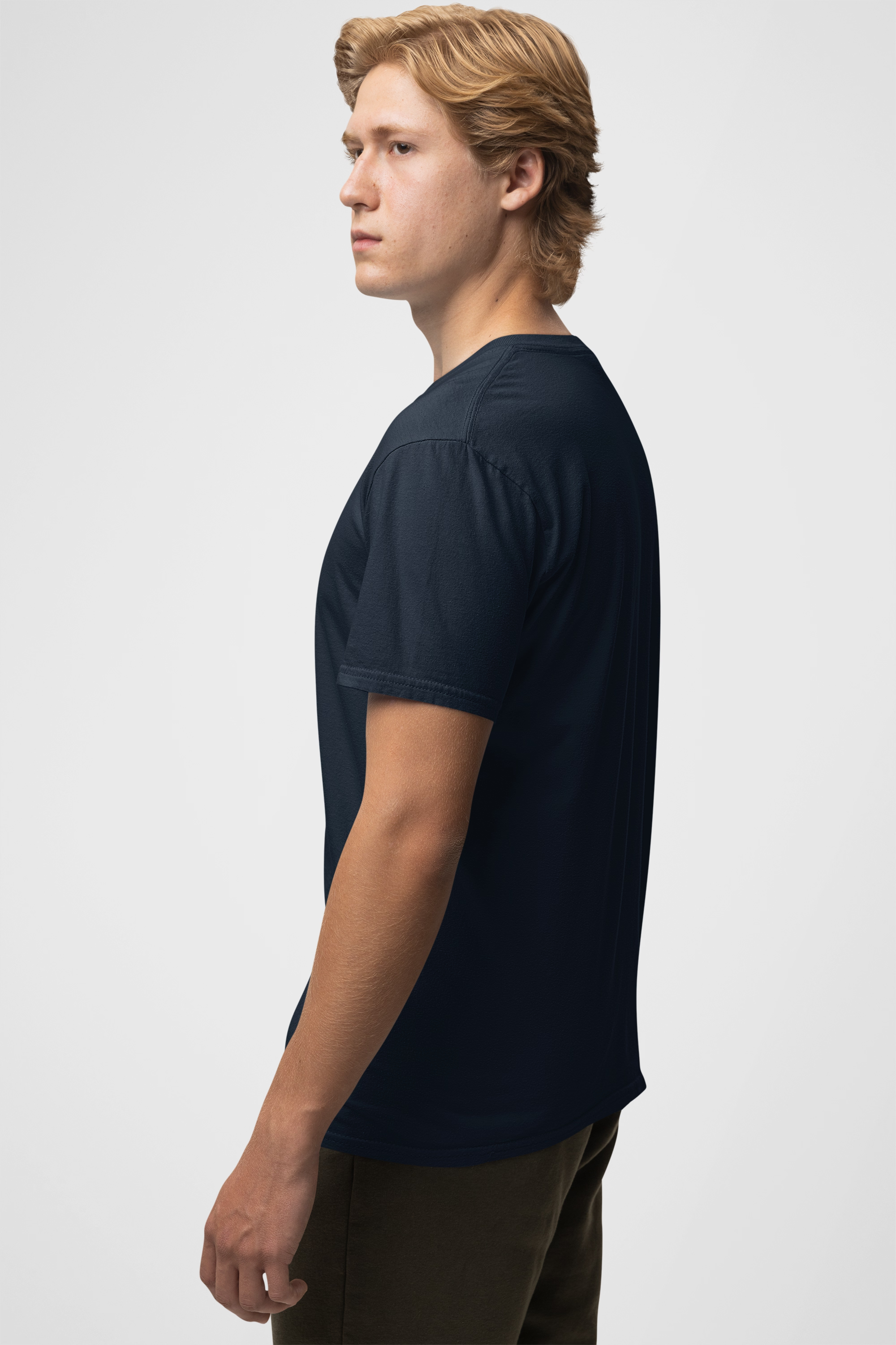 The Essential Navy Blue Tee