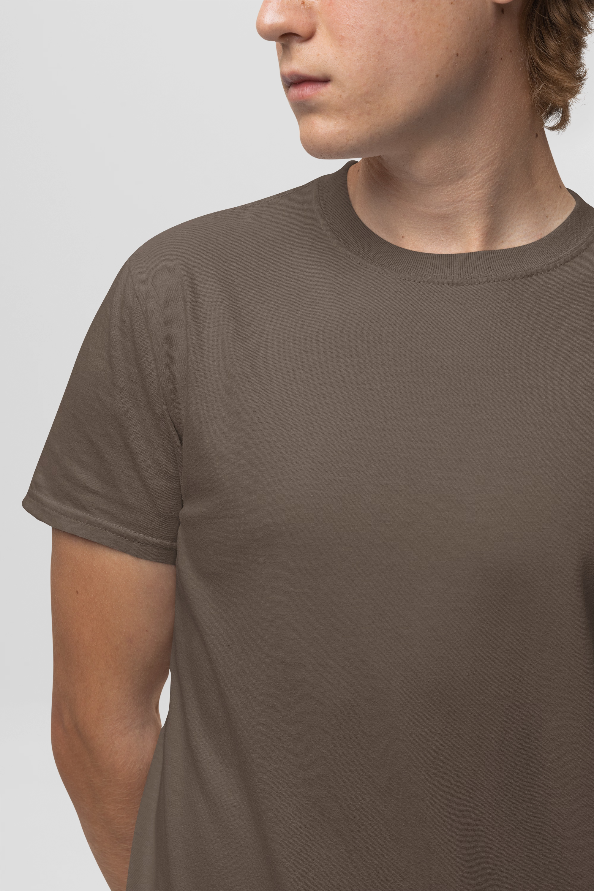 The Essential Olive Brown Tee