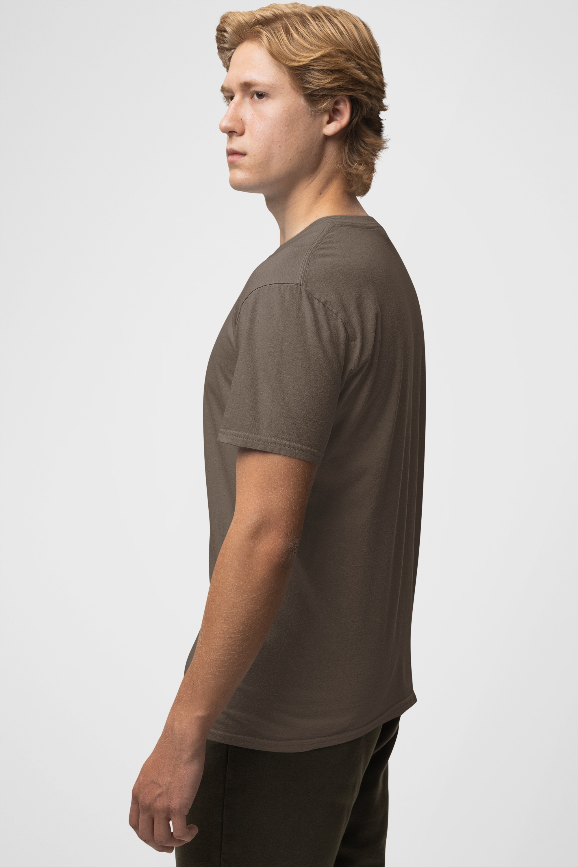 The Essential Olive Brown Tee