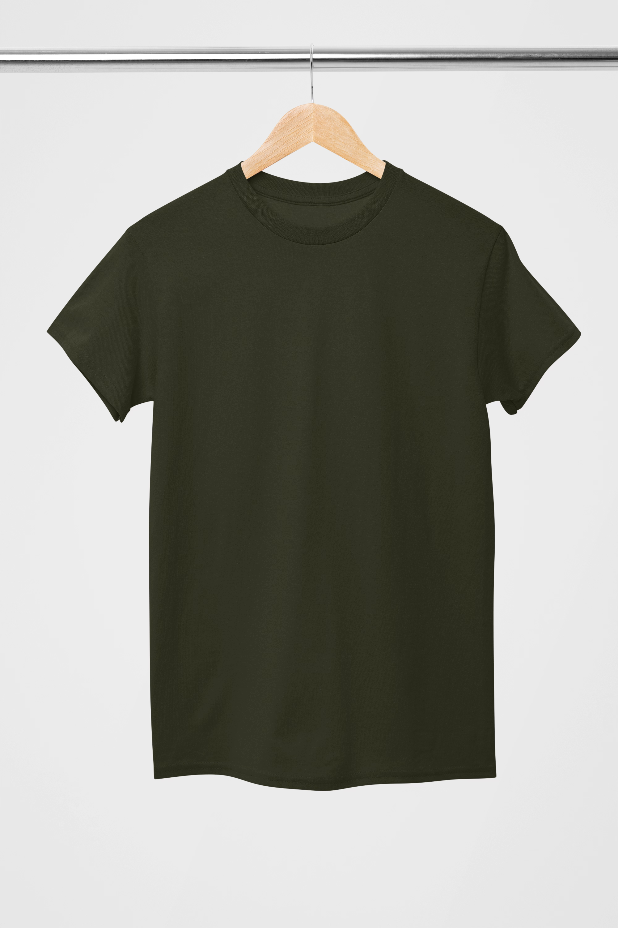 The Essential Olive Green Tee