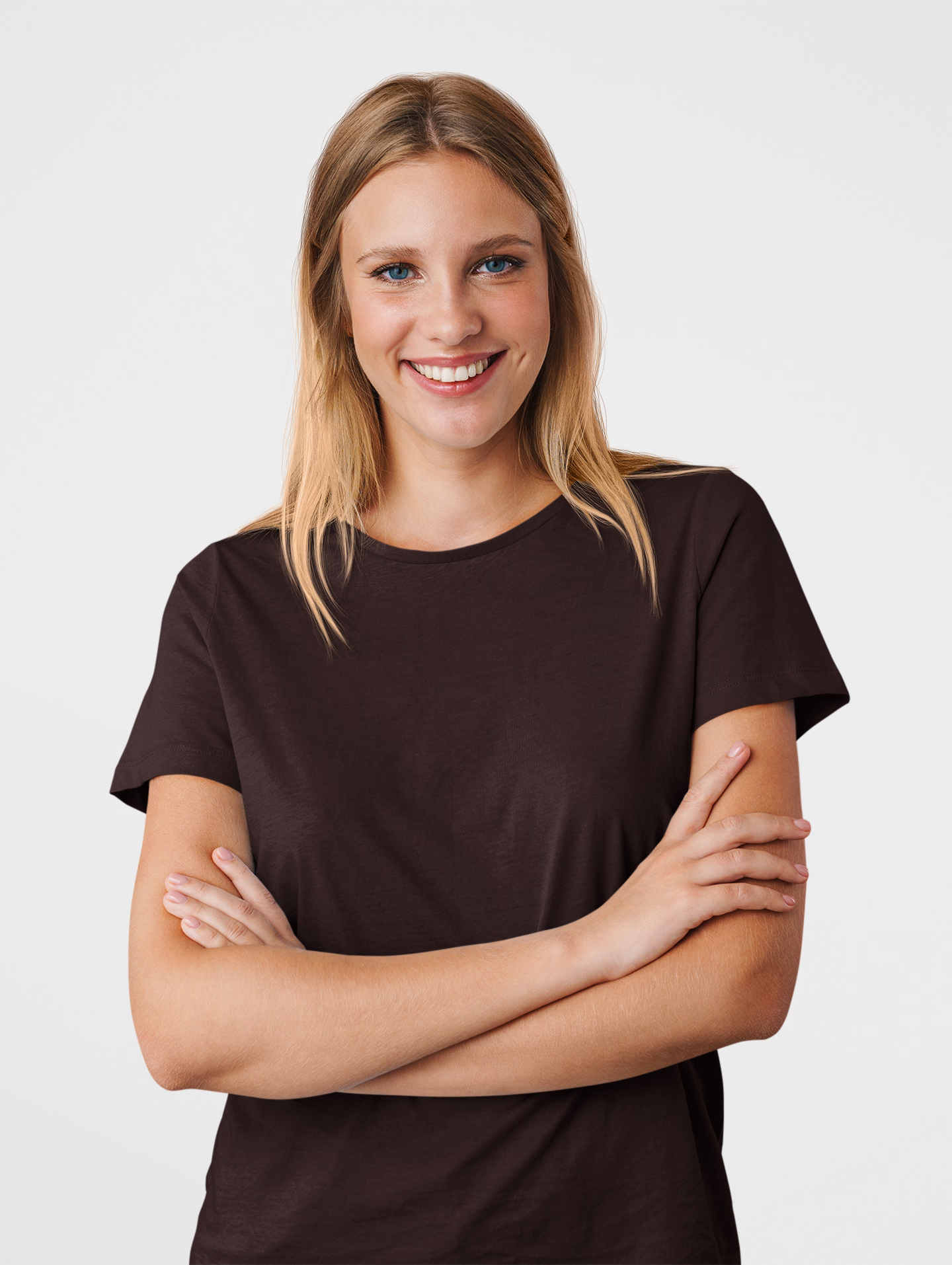 The Essential Women’s Dark Brown Tee
