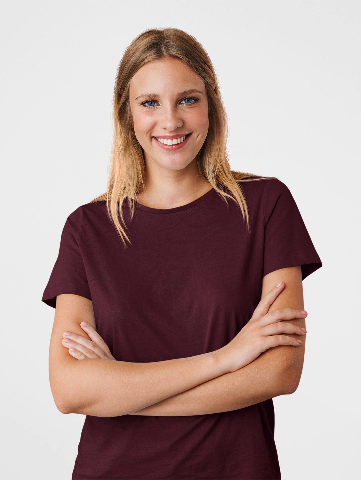The Essential Women’s Maroon Tee