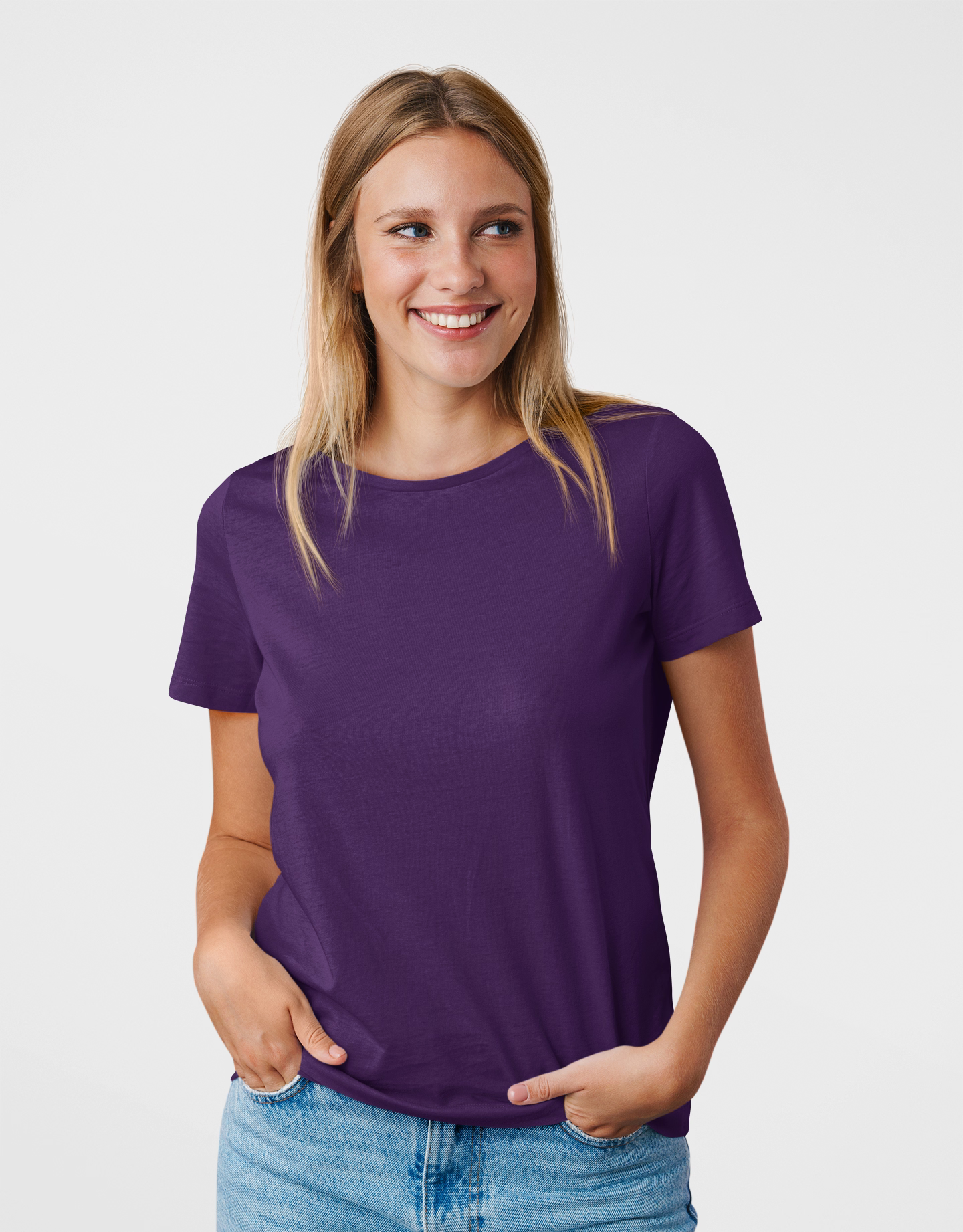 The Essential Women’s Purple Tee
