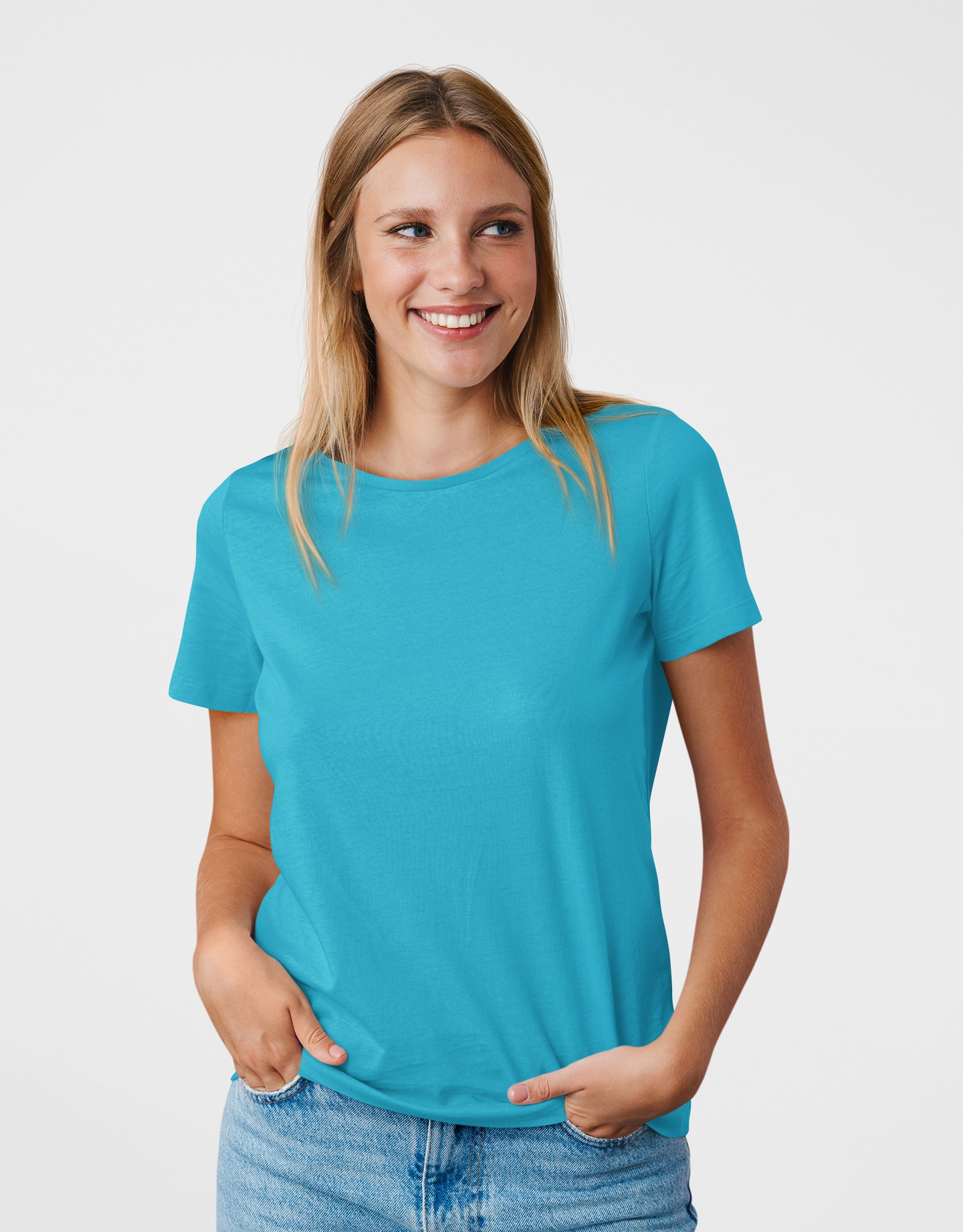 The Essential Women’s Sky Blue Tee